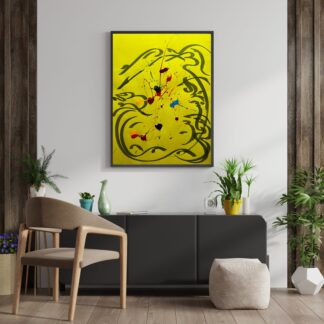 ABSTRACT MODERN CALLIGRAPHY