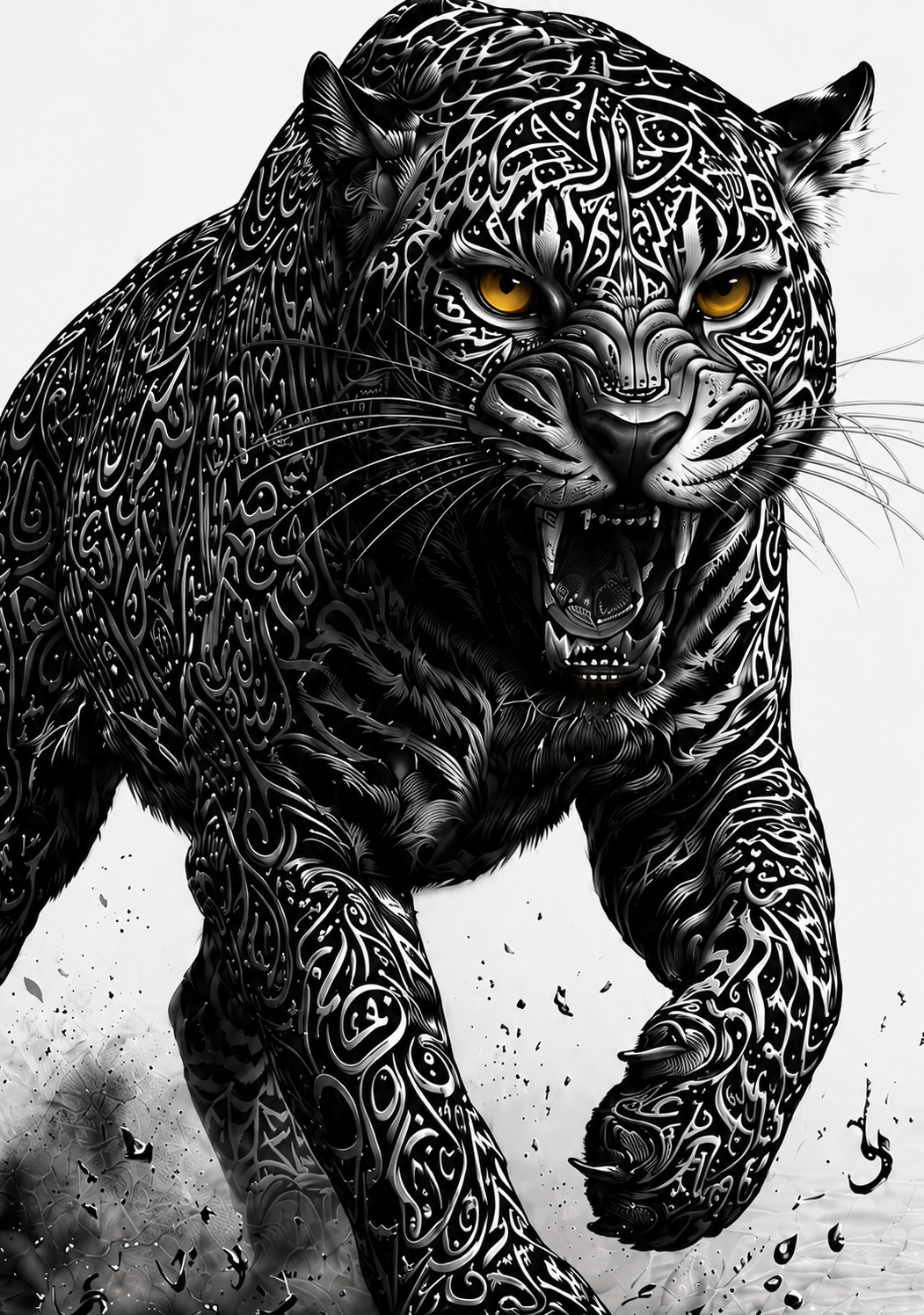 Calligraphic Tiger - Image 3