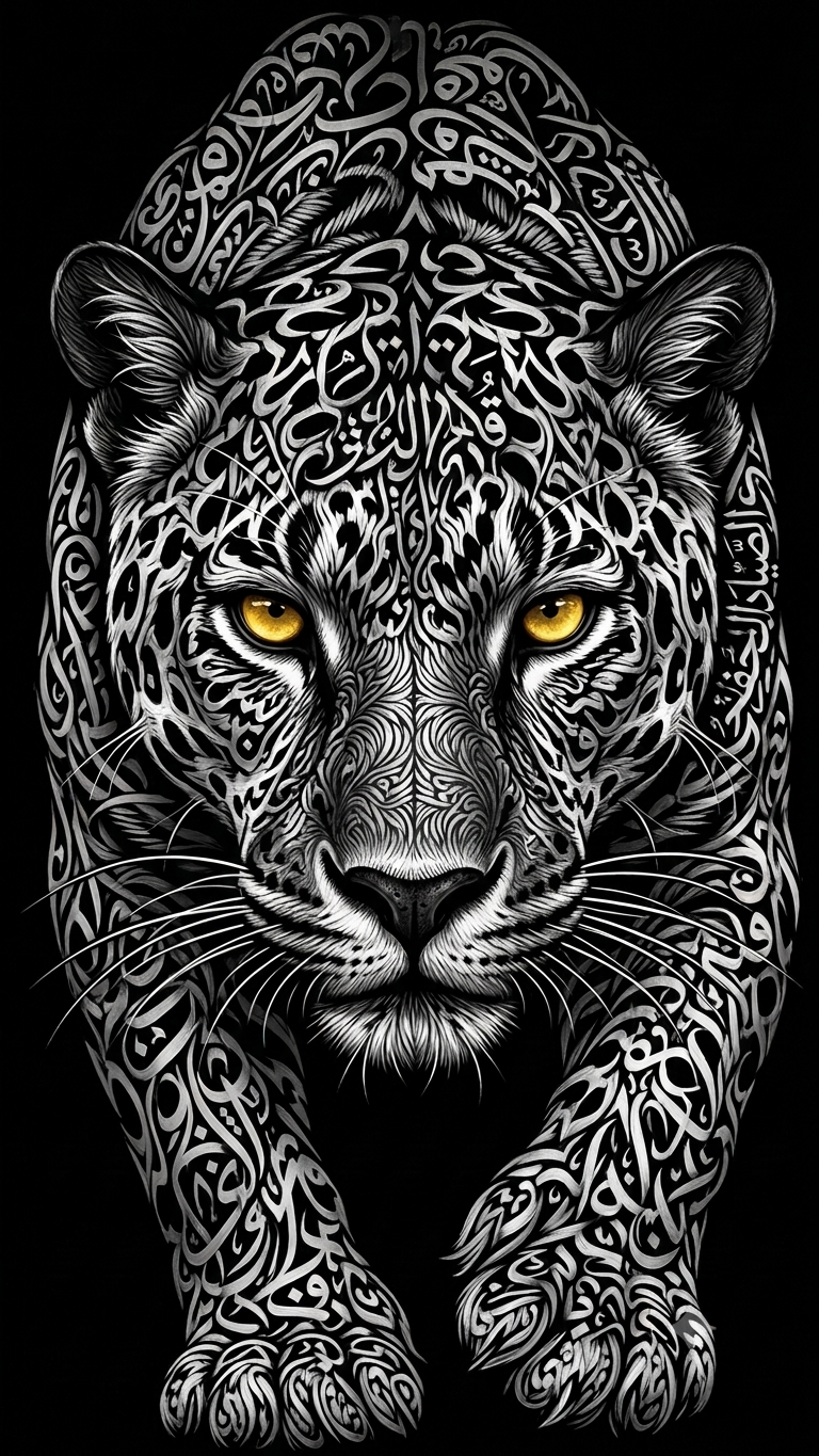 Calligraphic Tiger - Image 4