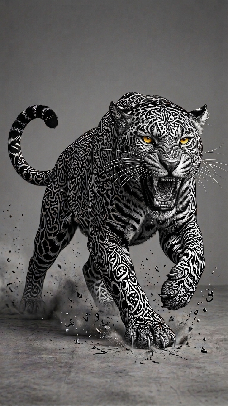 Calligraphic Tiger - Image 5